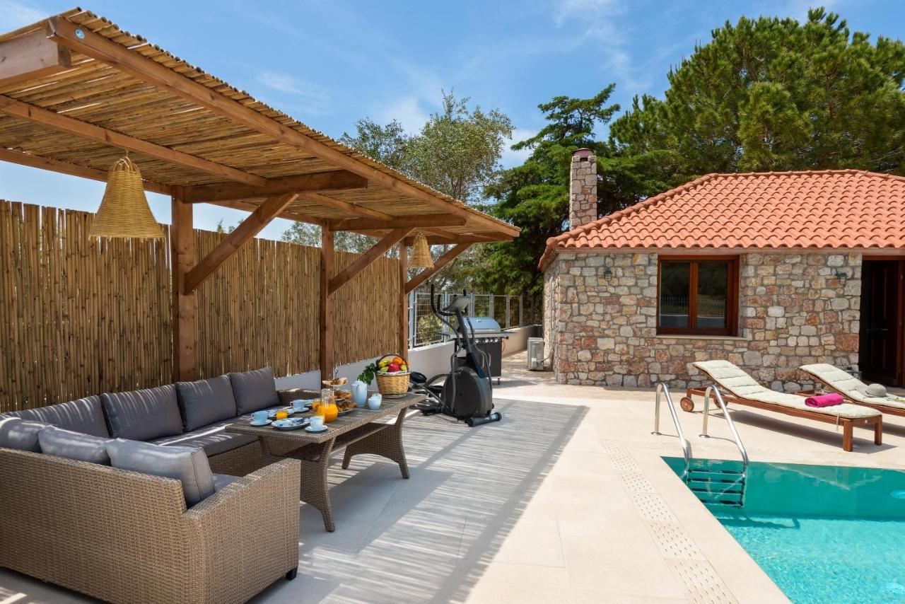 Filerolia Stone House Villa Pastida Bagian luar foto